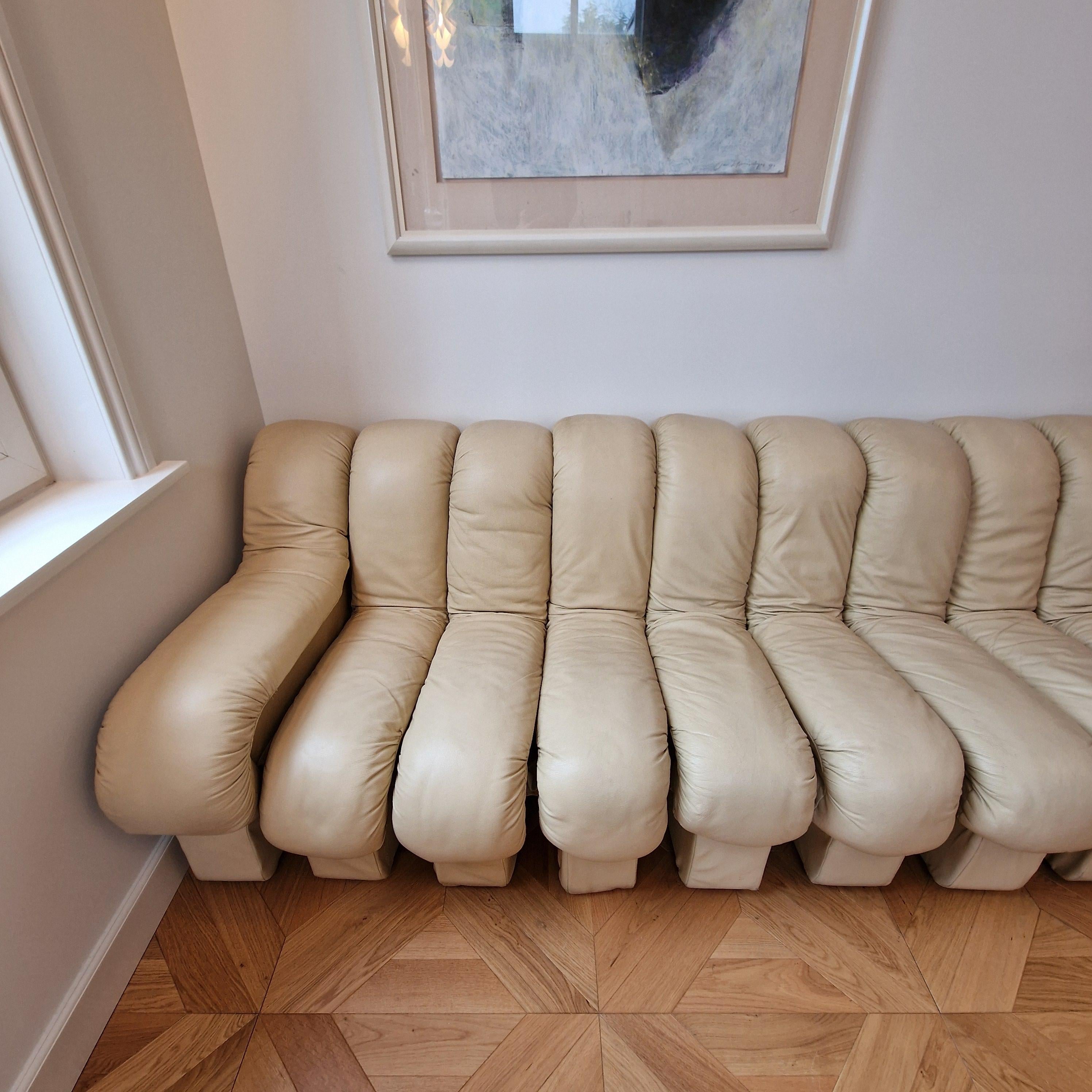 De Sede Ds-600 Sofá modular serpiente 