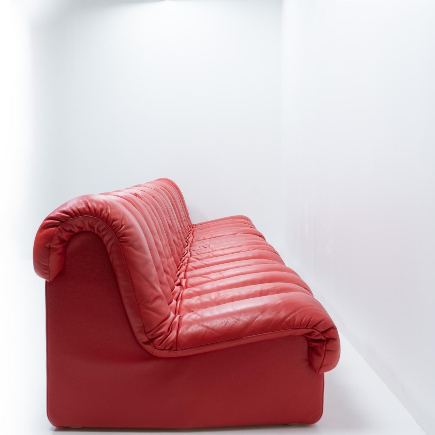 Mid-Century Modern De Sede DS-600 “Non- Stop” Sofa (16 segments) For Sale
