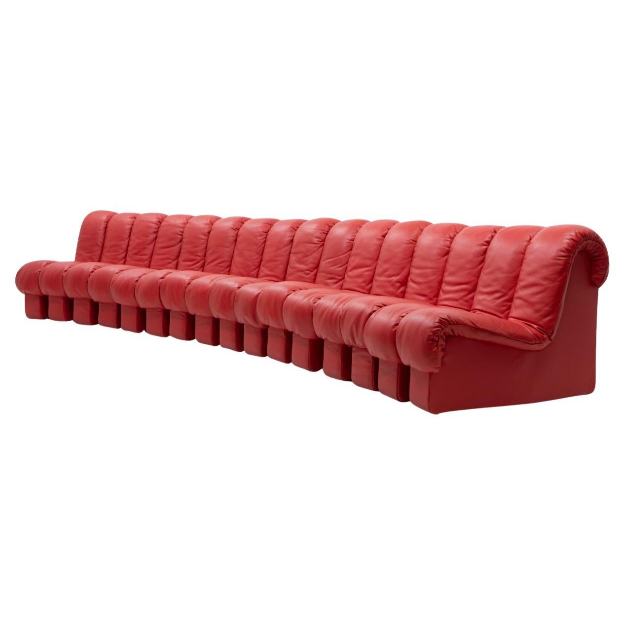 De Sede DS-600 “Non- Stop” Sofa (16 segments)