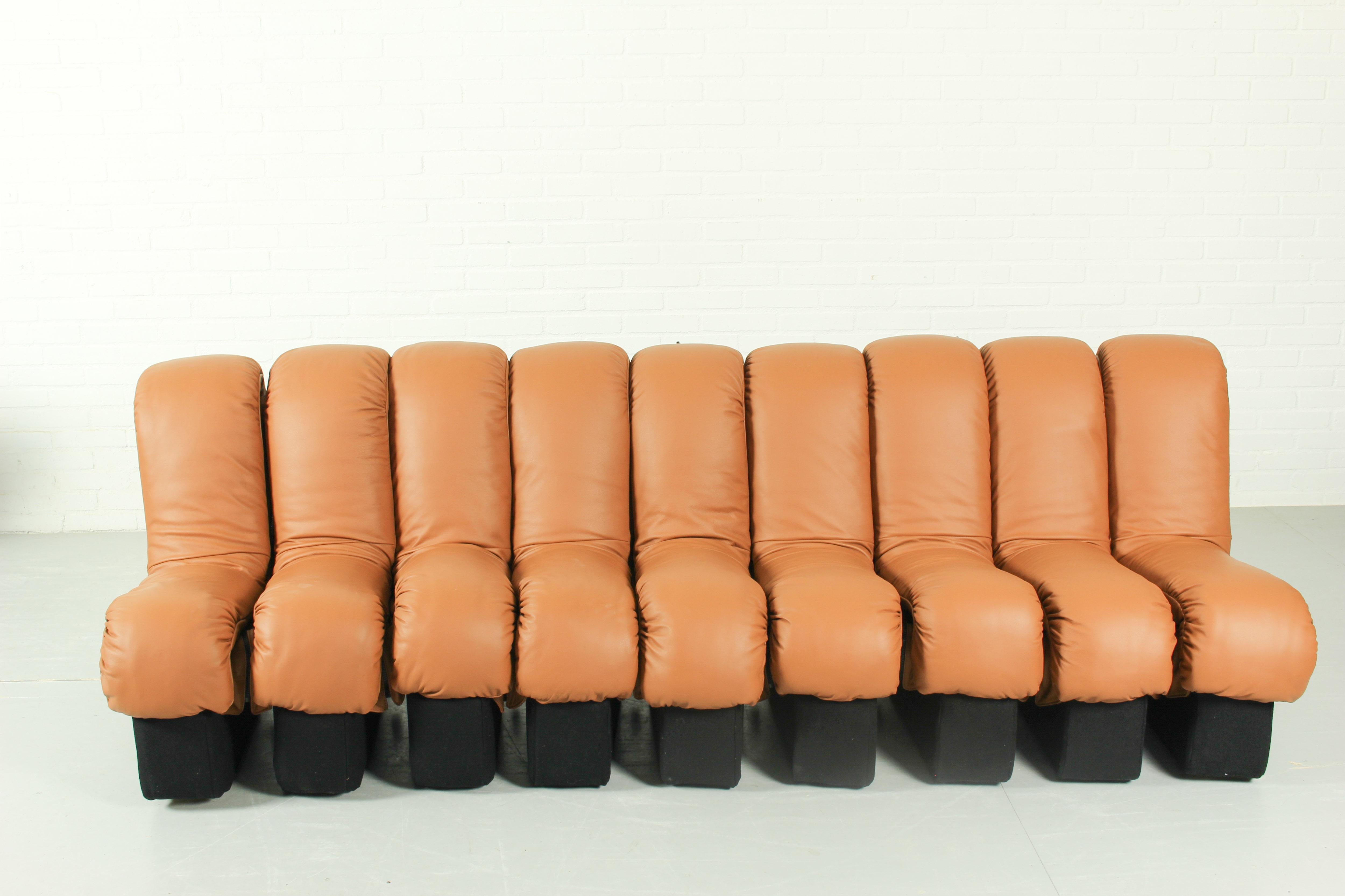 De Sede DS-600 'Non Stop' Sofa DS-600 by Eleonore Peduzzi Riva for de Sede For Sale 3