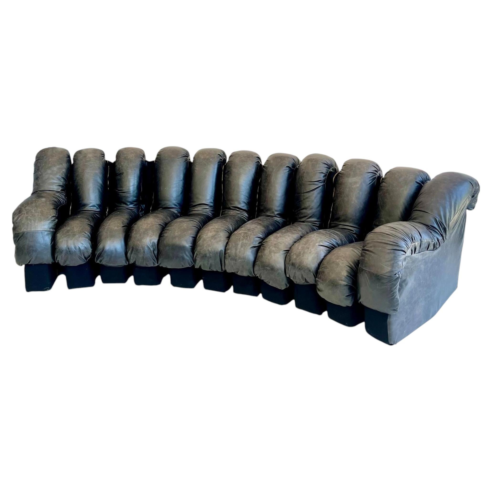 De Sede DS-600 Non-Stop Sofa with 11 Elements, 1980s Switzerland For Sale