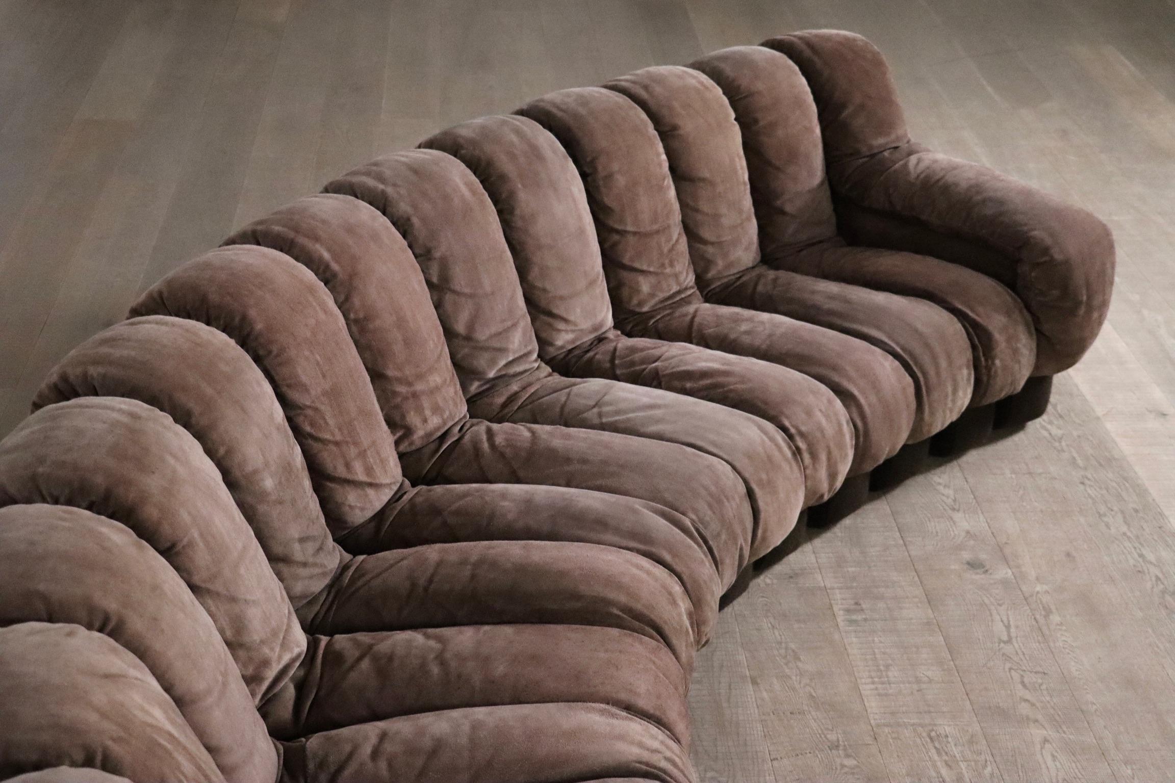 Fin du 20e siècle Sofa De Sede DS 600 par Heinz Ulrich, Ueli Berger, 1970