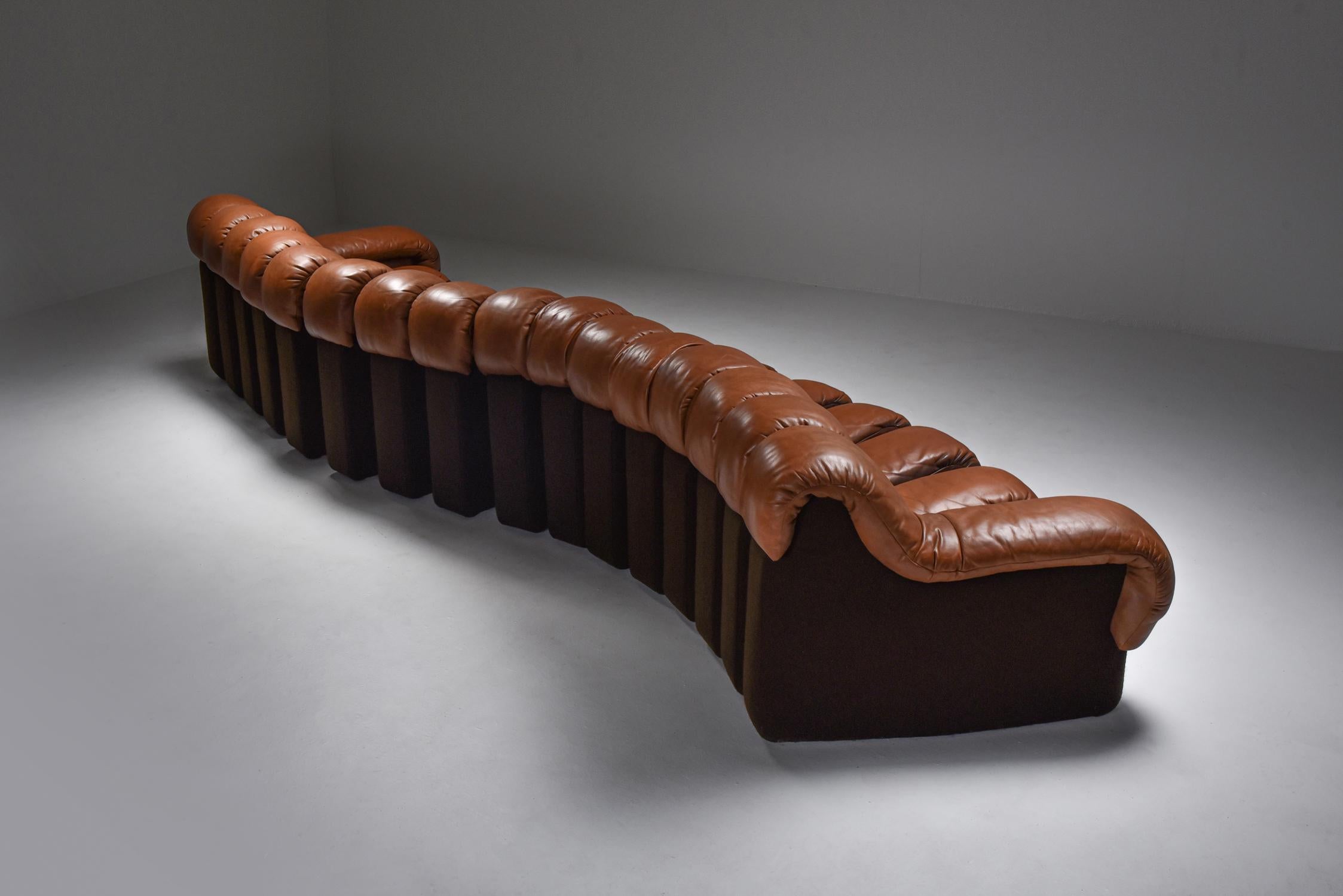 De Sede DS 600 Sectional Sofa In Good Condition In Antwerp, BE