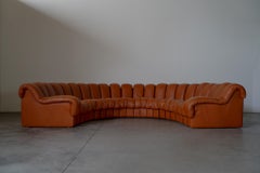 DE SEDE DS-600 Ecksofa aus Cognac-Leder – Schweiz, 1990er Jahre