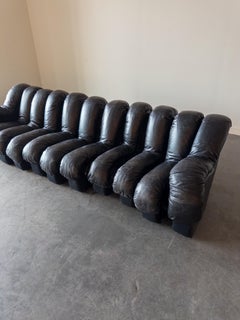 De Sede DS-600 'Snake' Sectional Sofa in Leather