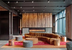 De Sede DS-600 Sofá Modular "Non-stop" Azul con Elementos Ajustable