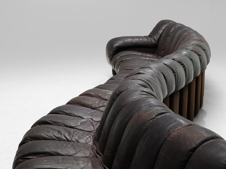 De Sede DS-600 Sofa in Brown Leather 4