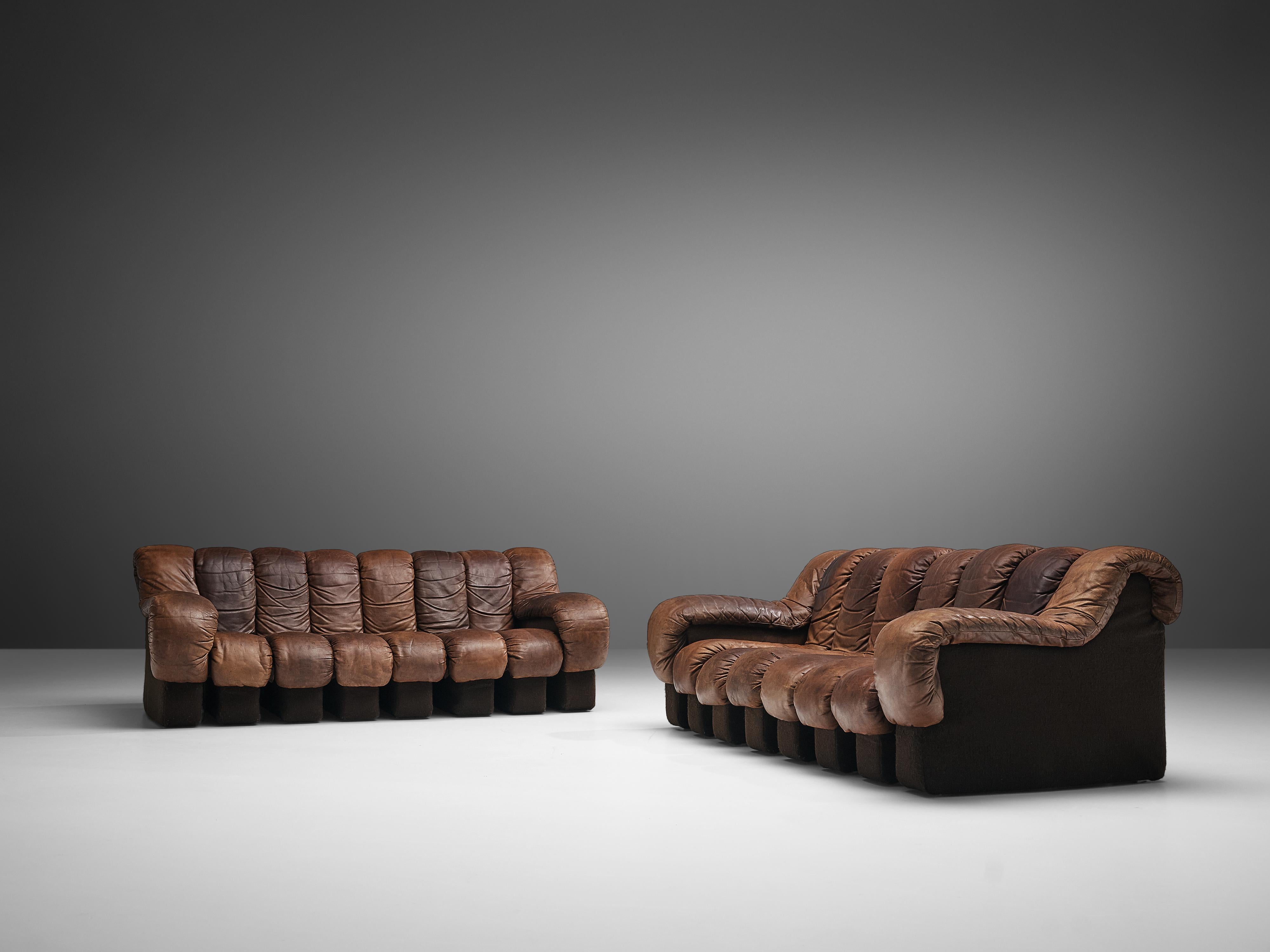 De Sede DS-600 Sofa in Brown Leather 5