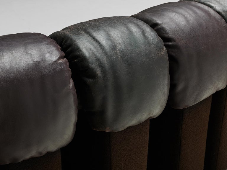 De Sede DS-600 Sofa in Brown Leather 8