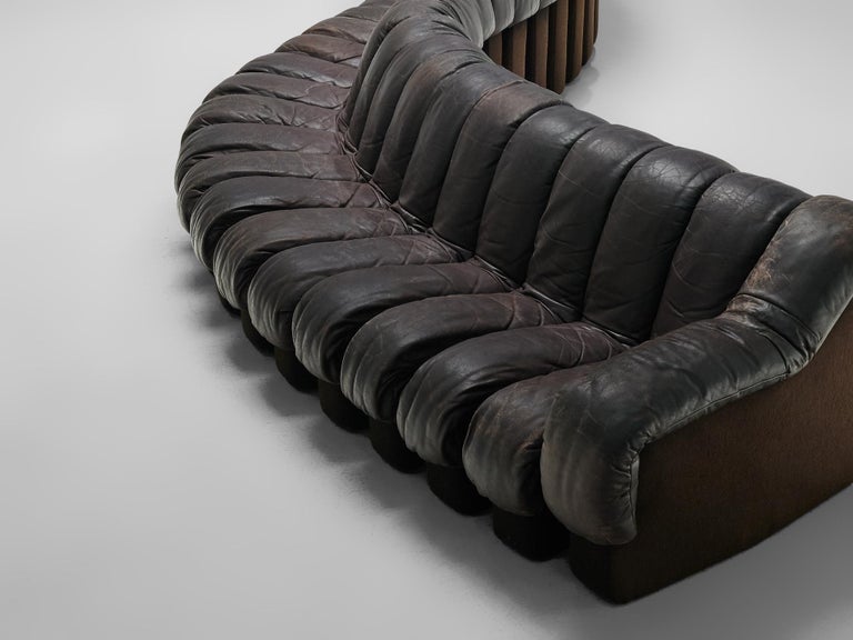 De Sede DS-600 Sofa in Brown Leather 1