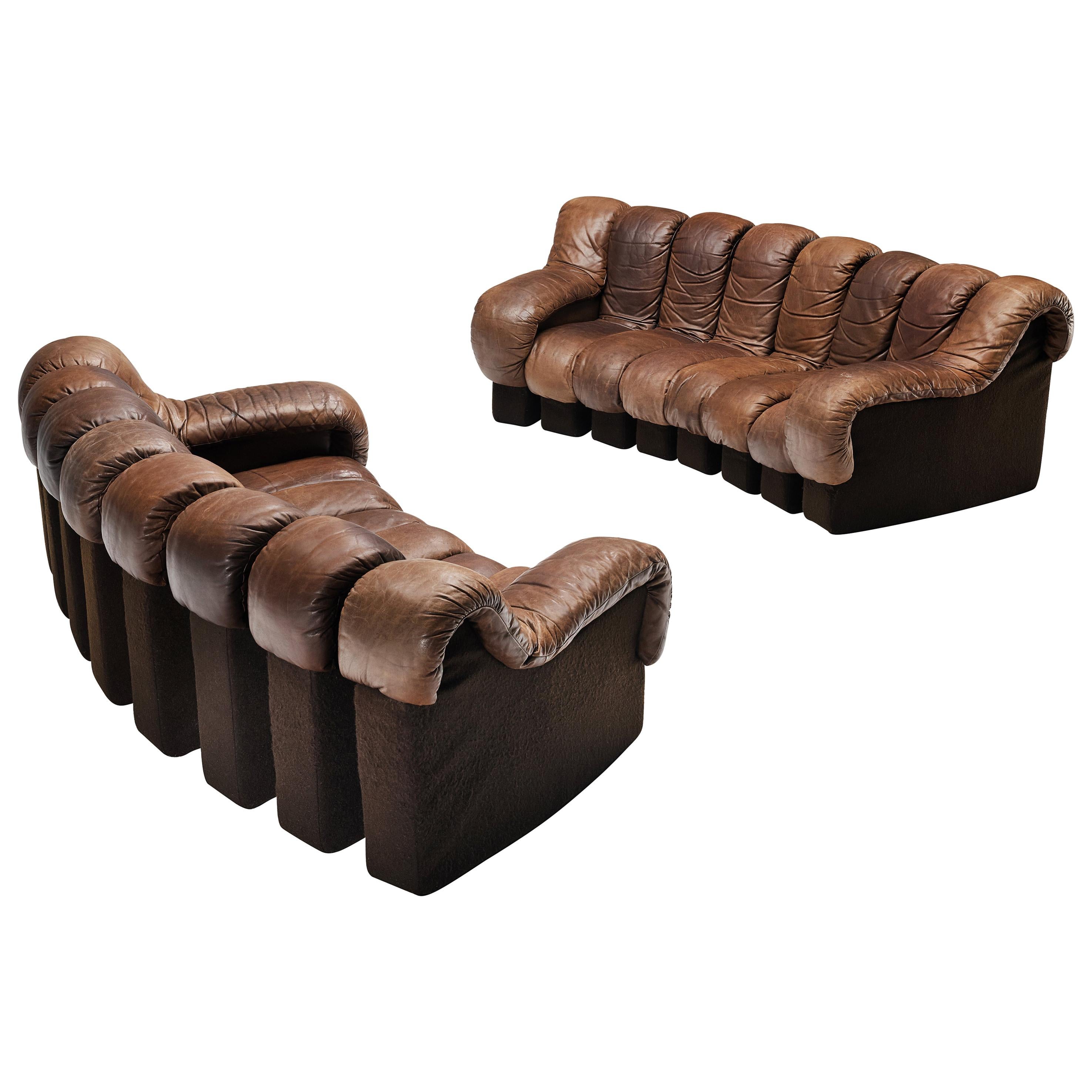 De Sede DS-600 Sofa in Brown Leather