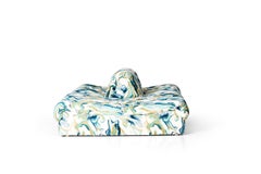 Divano modulare De Sede Ds-602 con rivestimento in tessuto per la seduta e lo schienale