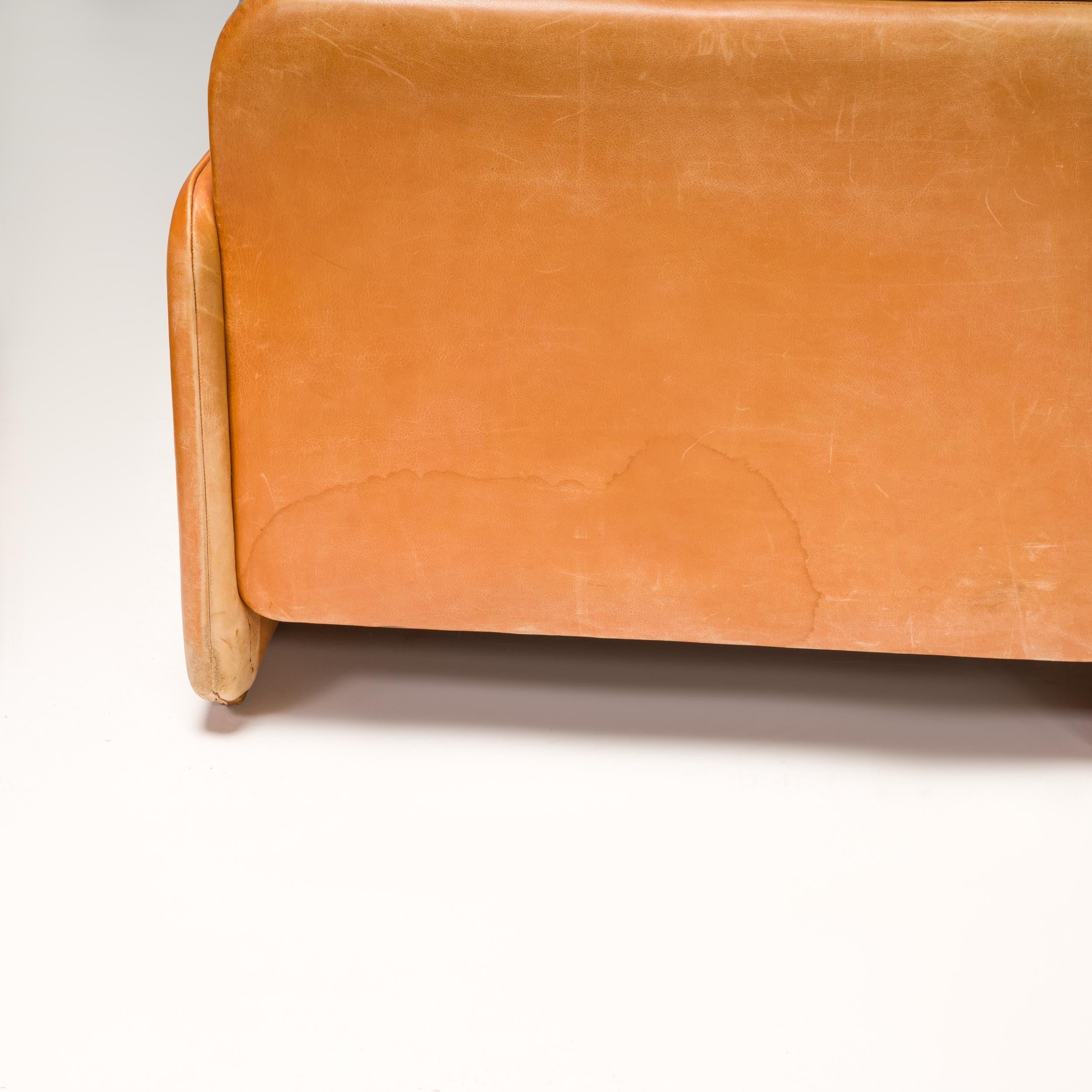 De Sede DS-61 Cognac Leather Armchair, 1970s 4