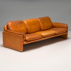 De Sede DS-61 Cognac Leather Sofa, 1970s