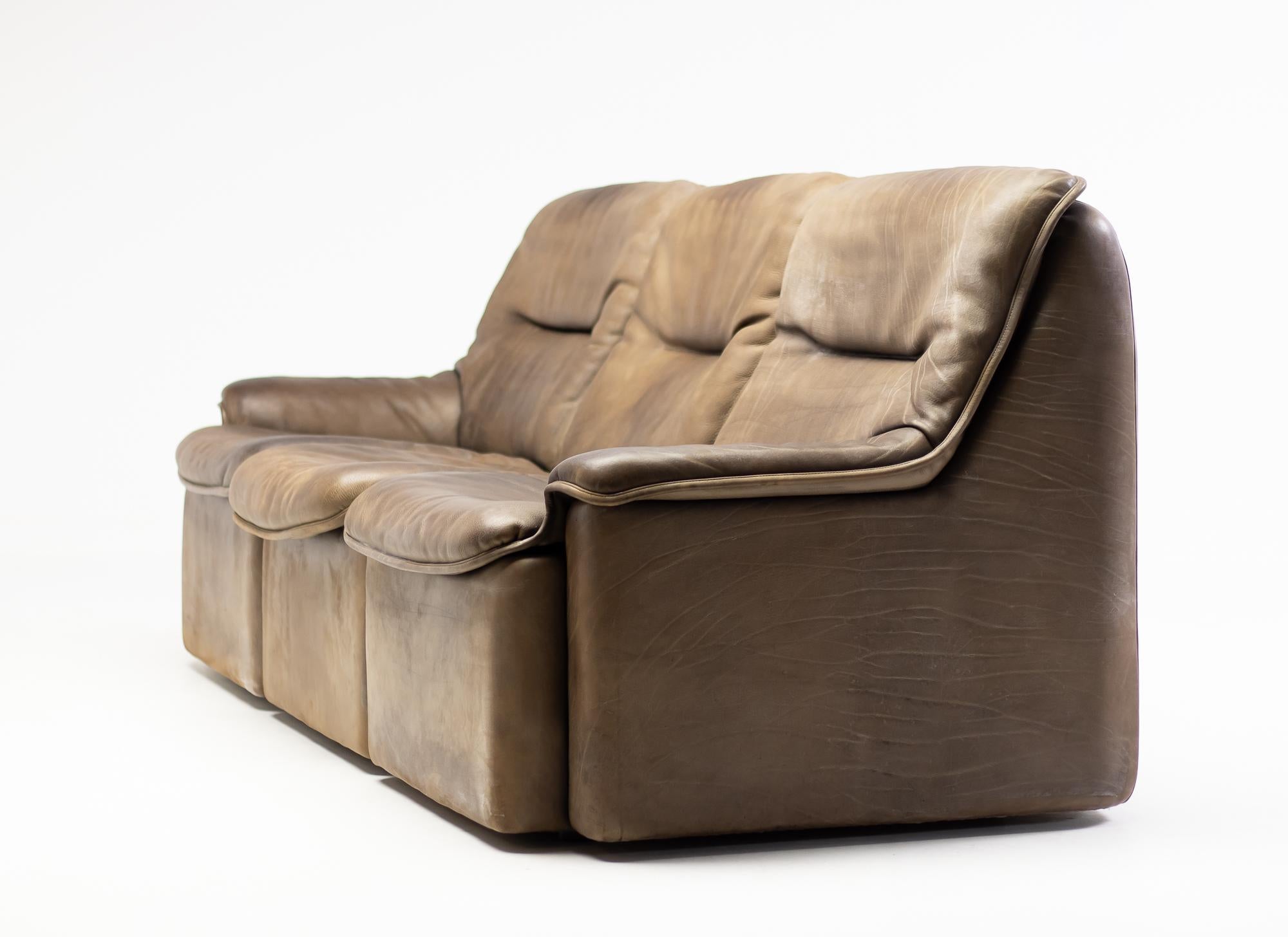 Leather De Sede DS-63 Modular Sofa