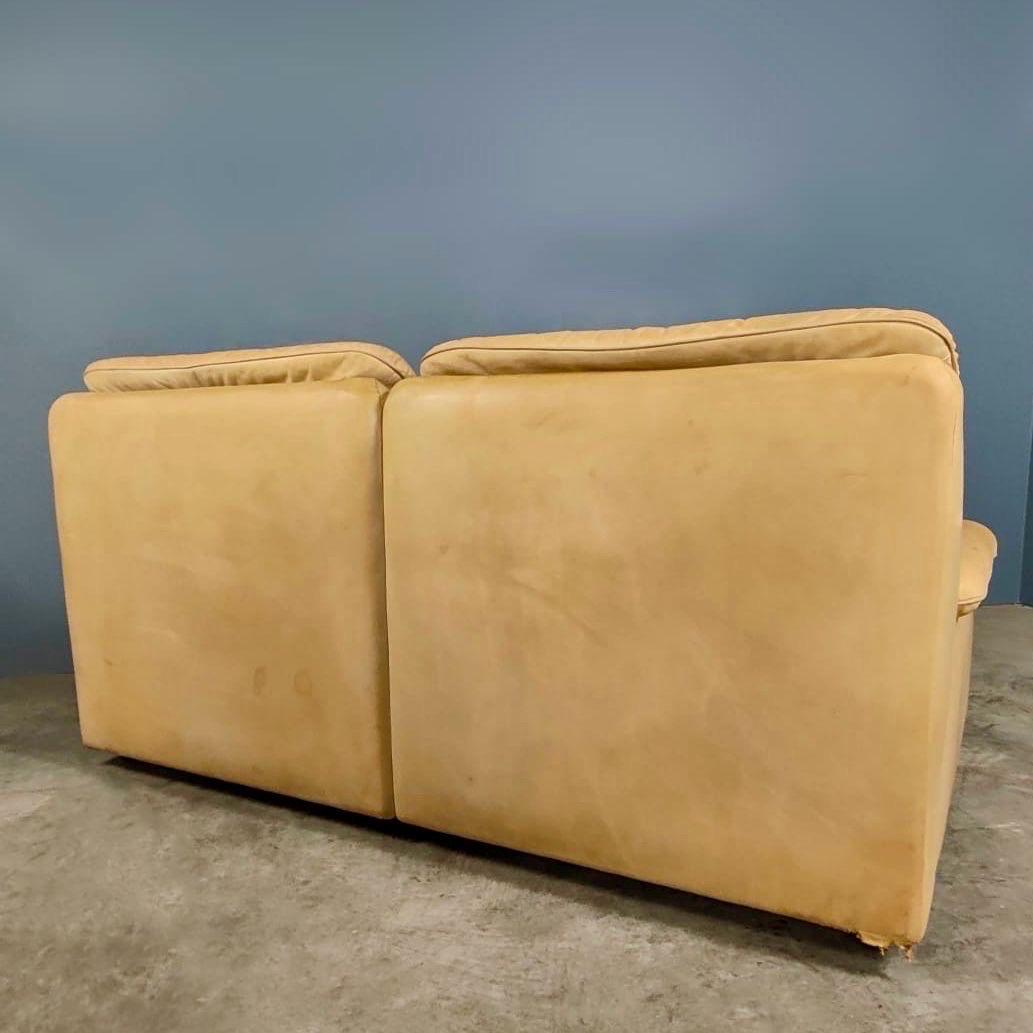 De Sede DS-63 Zweisitzer-Sofa und passender Sessel Carl Larrson, Carl Larrson, Mitte des Jahrhunderts (Leder) im Angebot