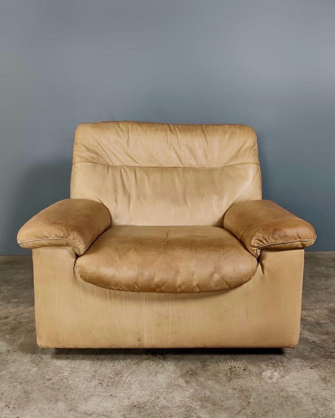 De Sede DS-63 Deux Seater Sofa et fauteuil assorti Carl Larrson Mid Century en vente 2