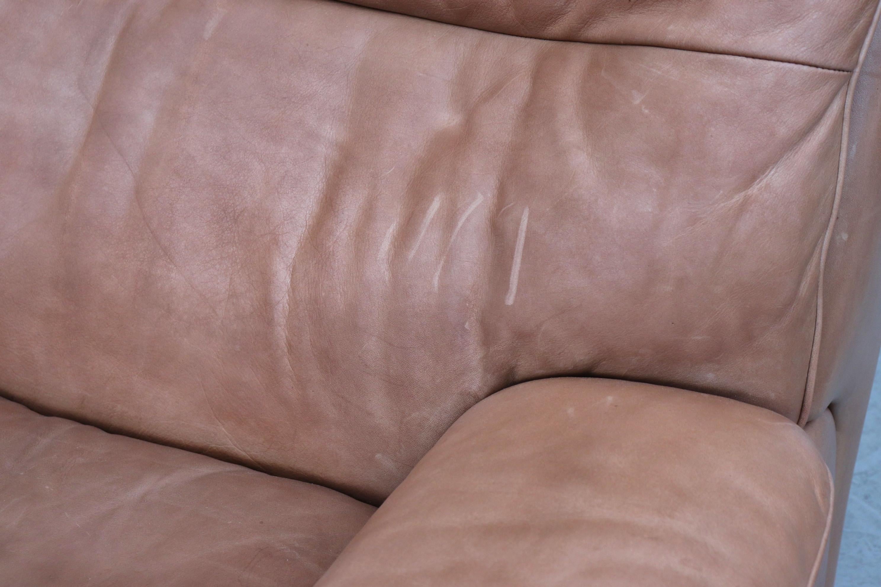 De Sede DS 66 Natural Leather Lounge Chair 3