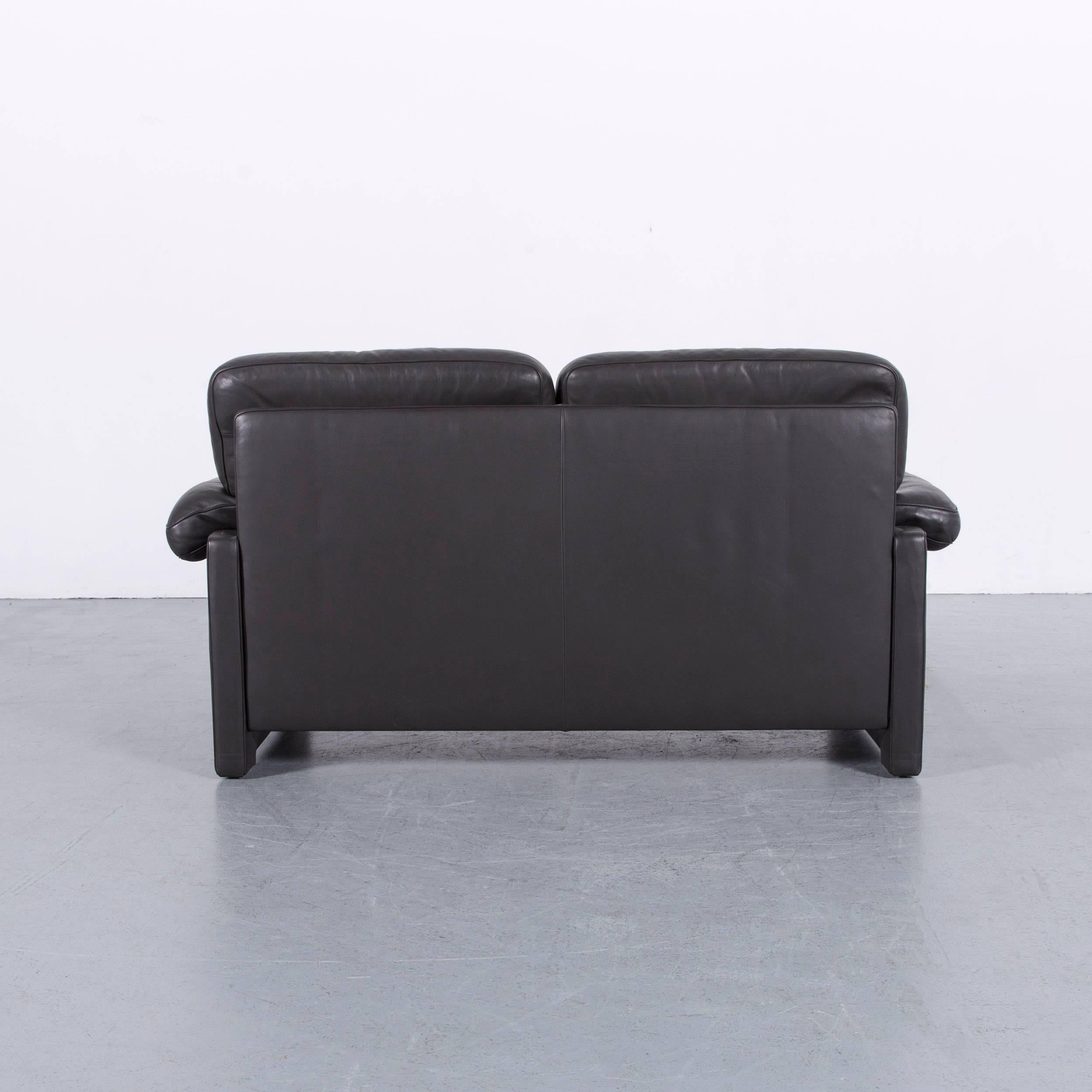 De Sede DS 70 Designer Sofa Brown Leather Two-Seat, Switzerland For Sale 5