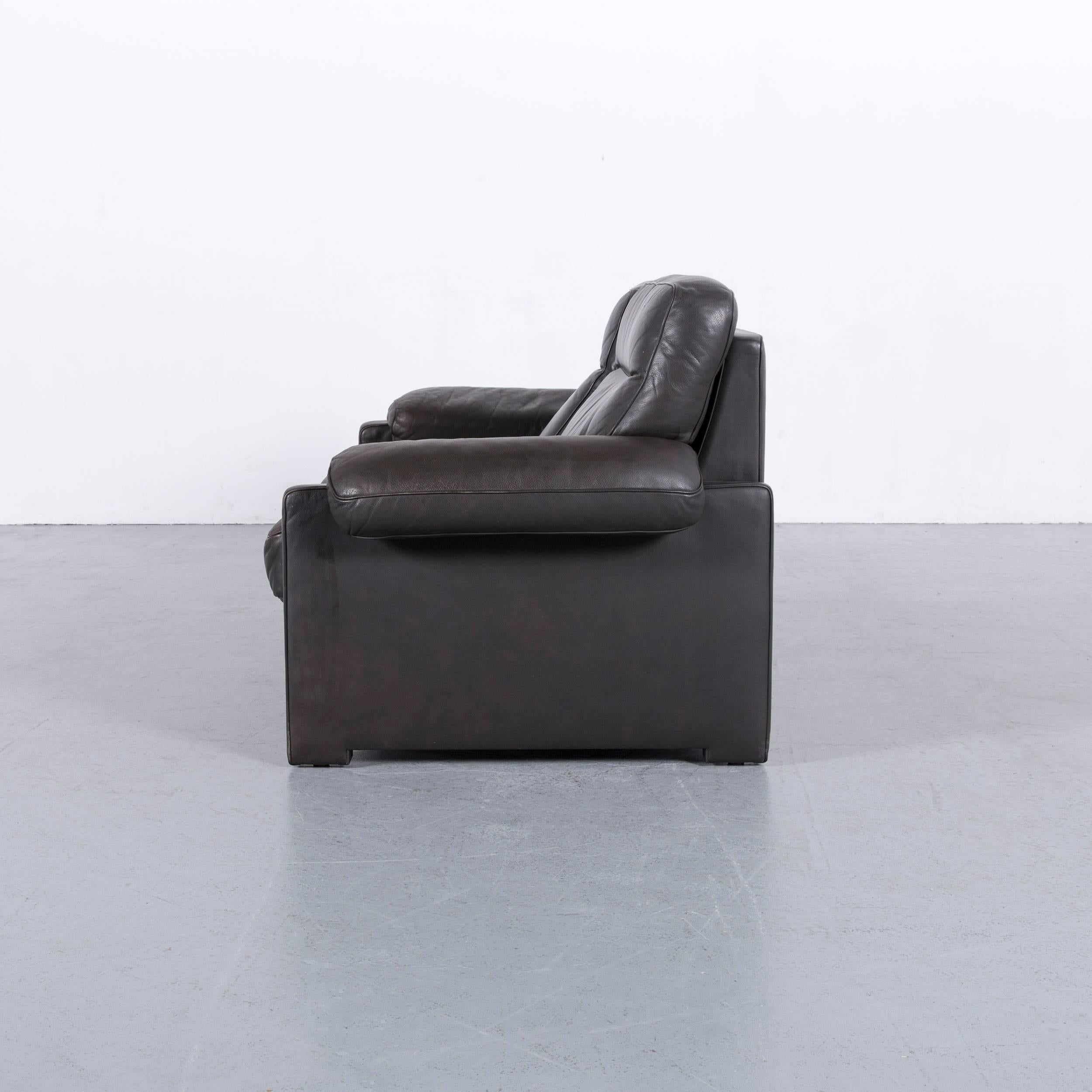 De Sede DS 70 Designer Sofa Brown Leather Two-Seat, Switzerland For Sale 6