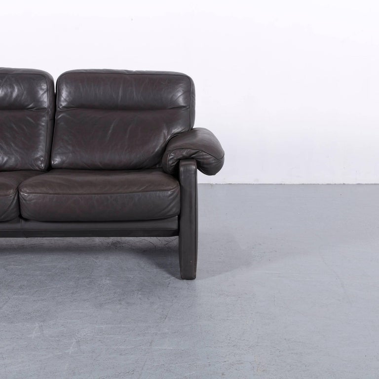 De Sede DS 70 Designer Sofa Brown Leather TwoSeat, Switzerland For