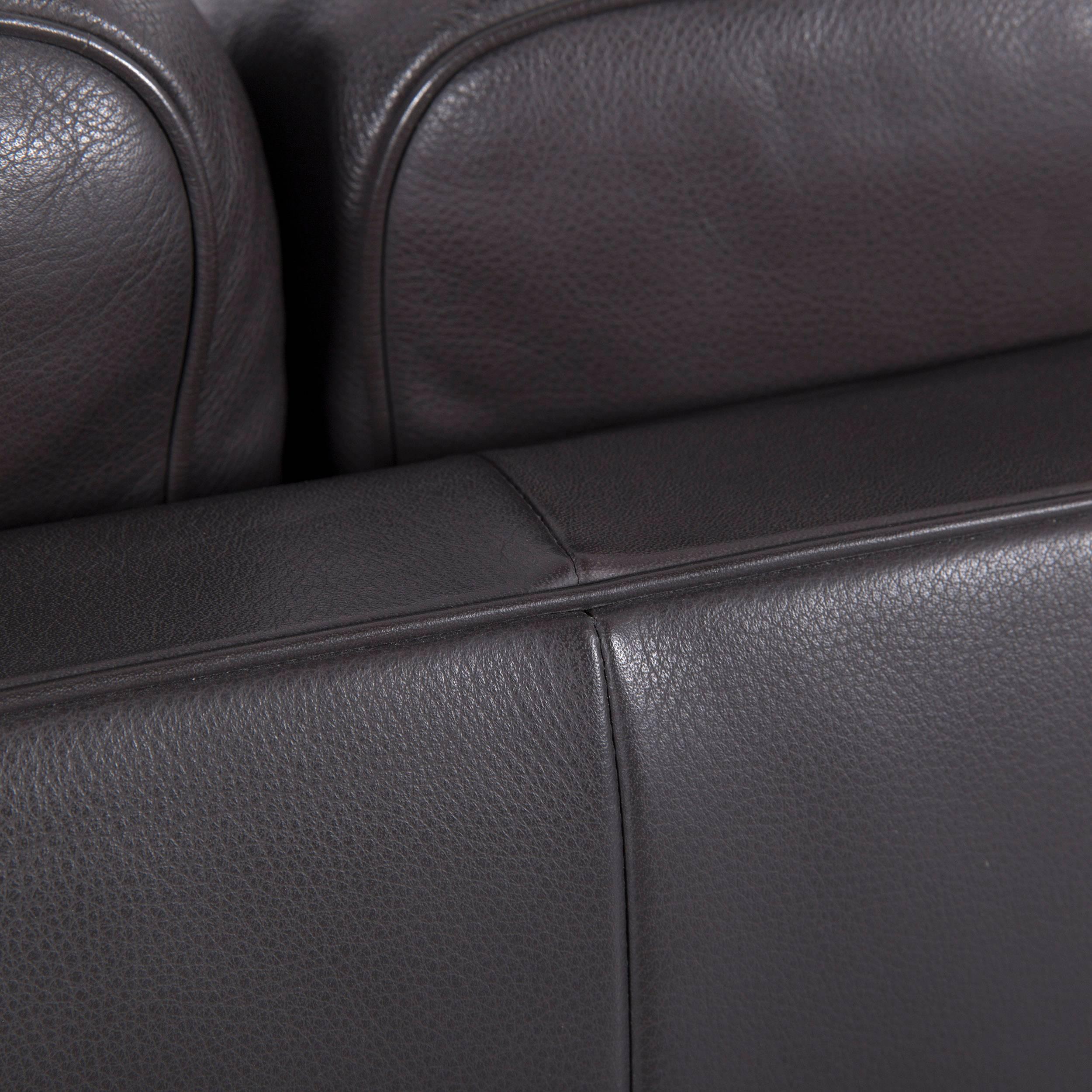 De Sede DS 70 Designer Sofa Brown Leather Two-Seat, Switzerland For Sale 3