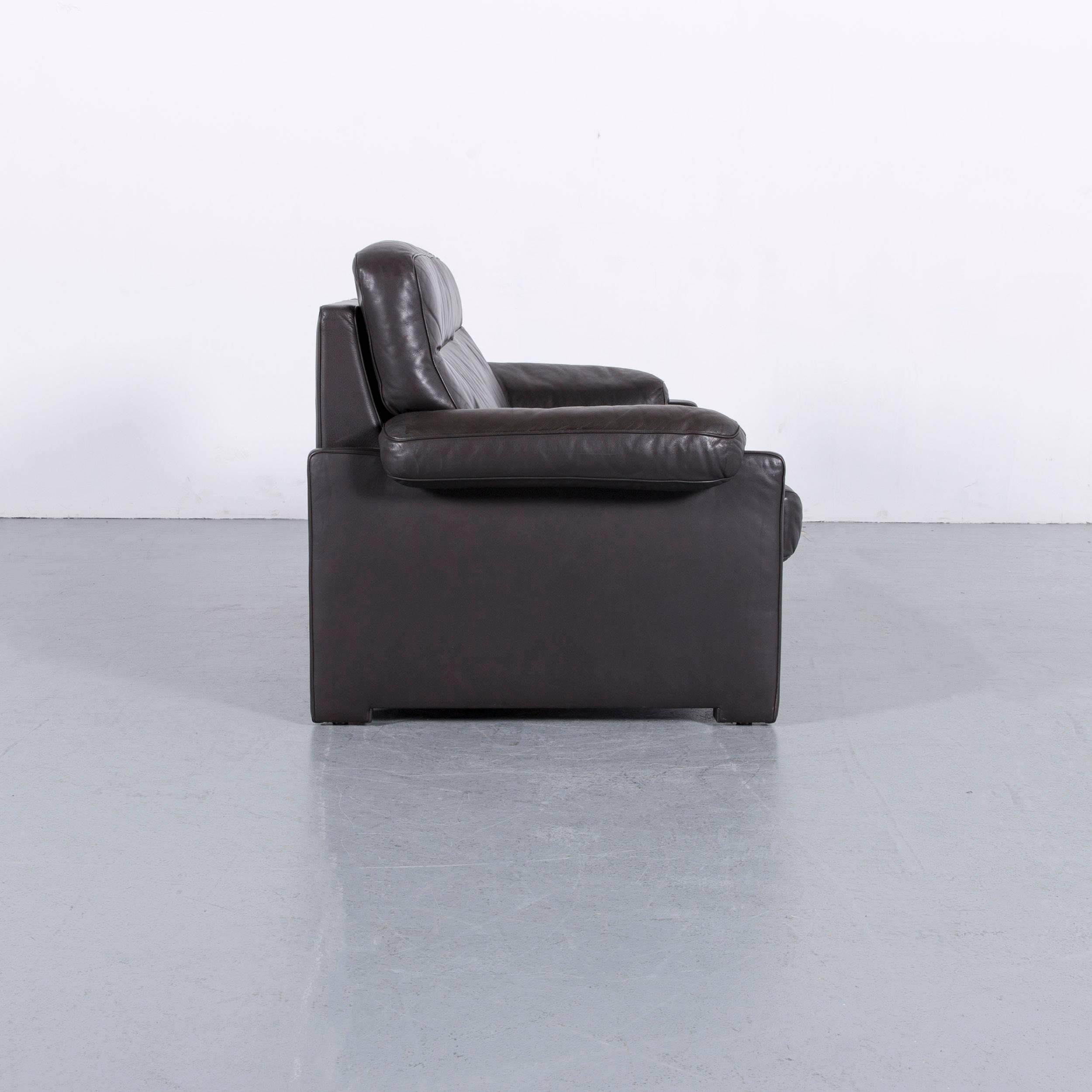 De Sede DS 70 Designer Sofa Brown Leather Two-Seat, Switzerland For Sale 4