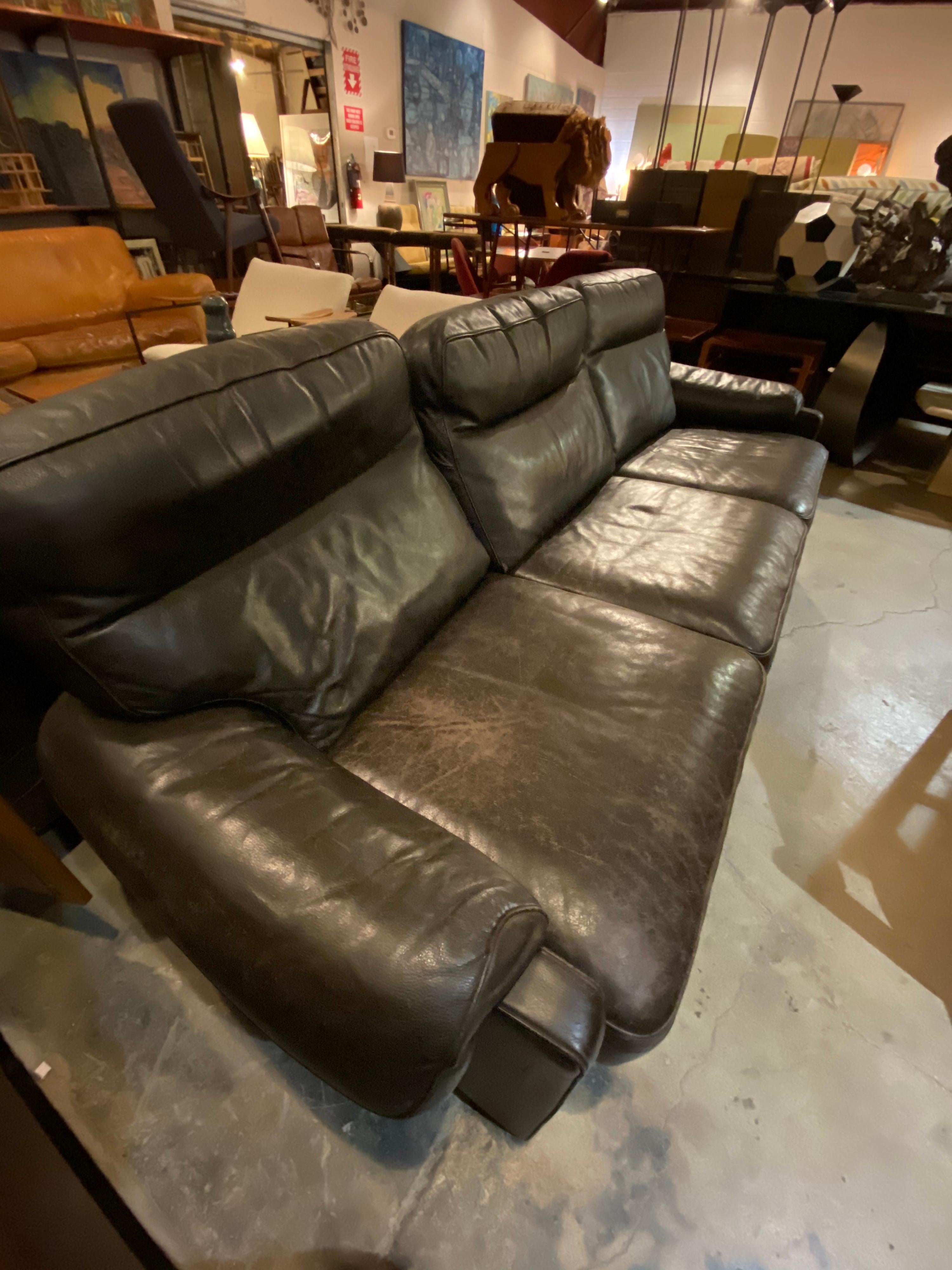 Mid-Century Modern De Sede DS-70 Sofa