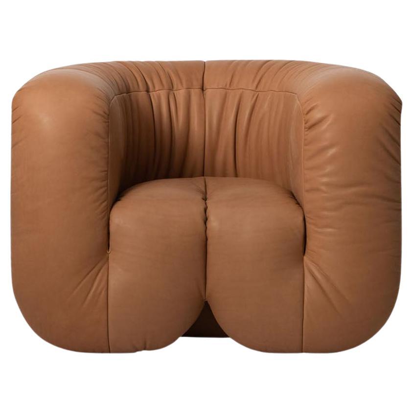 De Sede DS-707 Armchair in Brown Naturale Leather Upholstery by Philippe Malouin