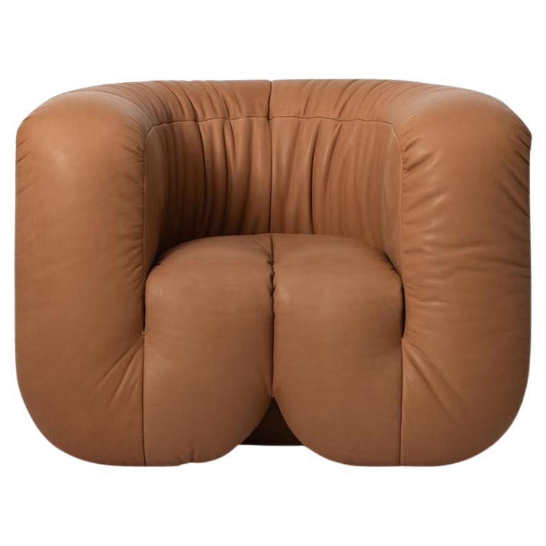 De Sede DS-707 Armchair in Brown Naturale Leather Upholstery by Philippe Malouin