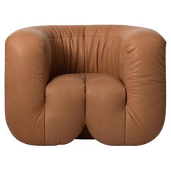 De Sede DS-707 Armchair in Brown Naturale Leather Upholstery by Philippe Malouin