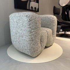 De Sede DS-707 Armchair in Light Atom Kvadrat Upholstery by Philippe Malouin