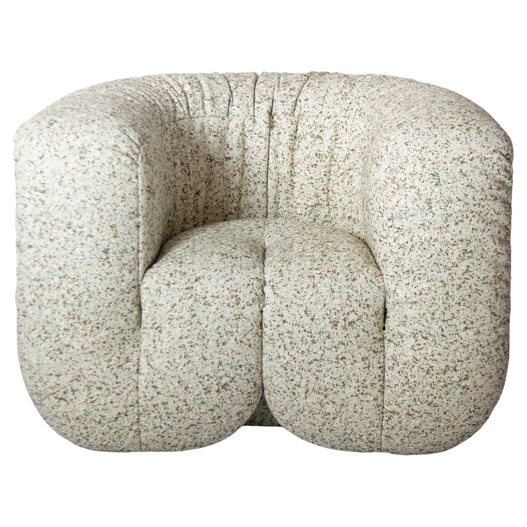 De Sede DS-707 Armchair in Light Atom Kvadrat Upholstery by Philippe Malouin For Sale
