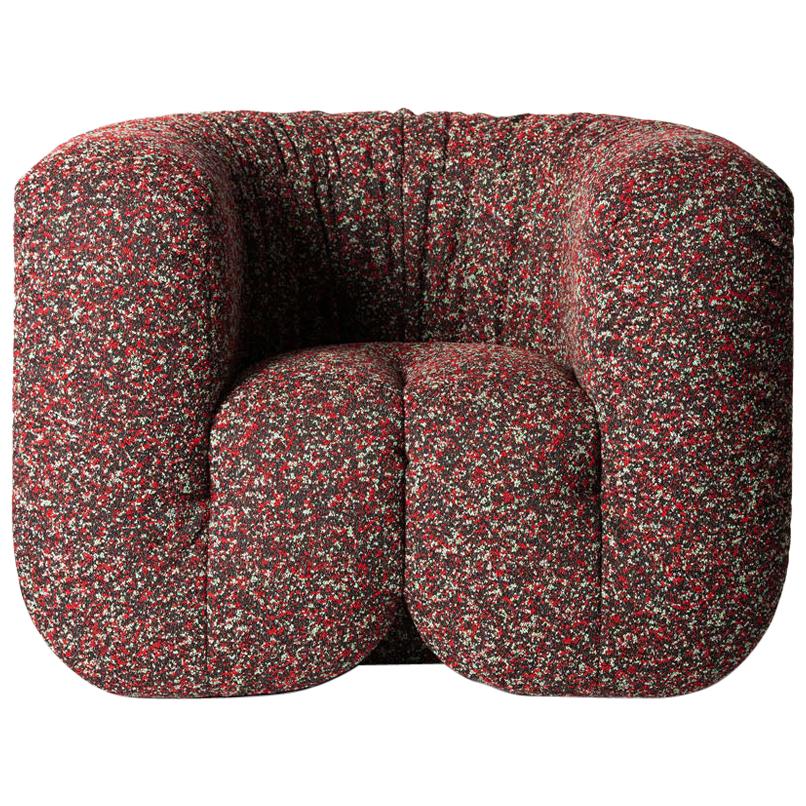 De Sede DS-707 Armchair in Atom Kvadrat Upholstery by Philippe Malouin For Sale