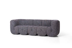 De Sede DS-707 Sofa in Atom Kvadrat Upholstery by Philippe Malouin