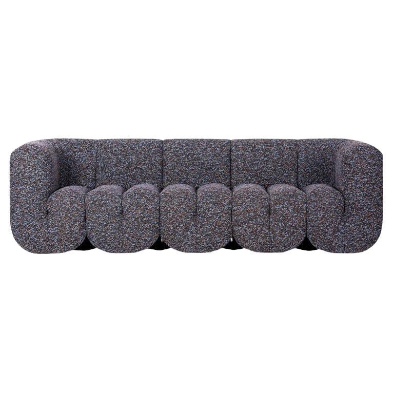 De Sede DS-707 Sofa mit Atom-Kvadrat-Polsterung von Philippe Malouin im Angebot