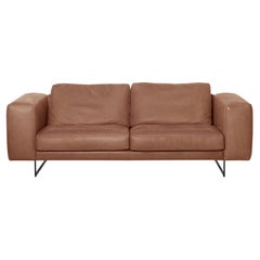 De Sede DS-748 Medium Two-Seat Sofa in Nougat Upholstery by Claudio Bellini