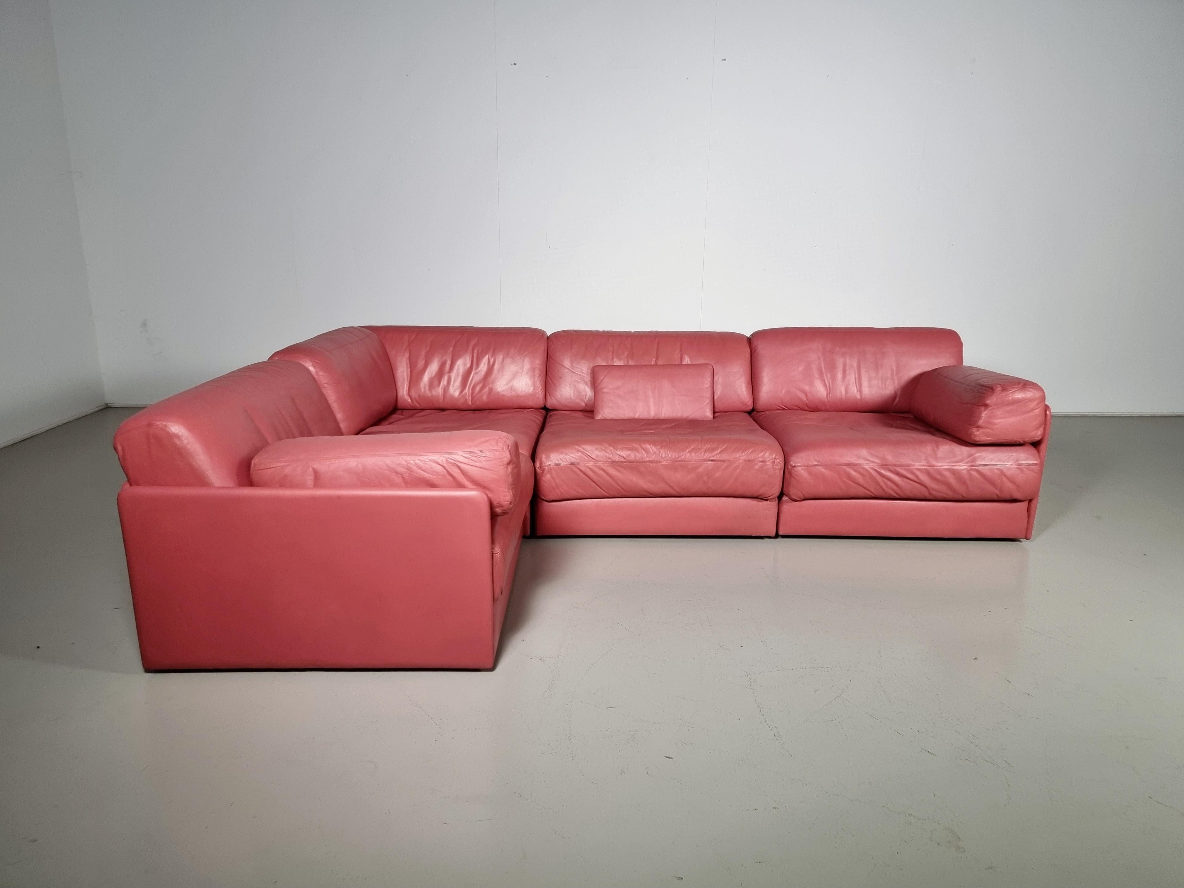 De Sede Ds-76 4-Seater Sectional Sofa, 1970s In Good Condition In amstelveen, NL