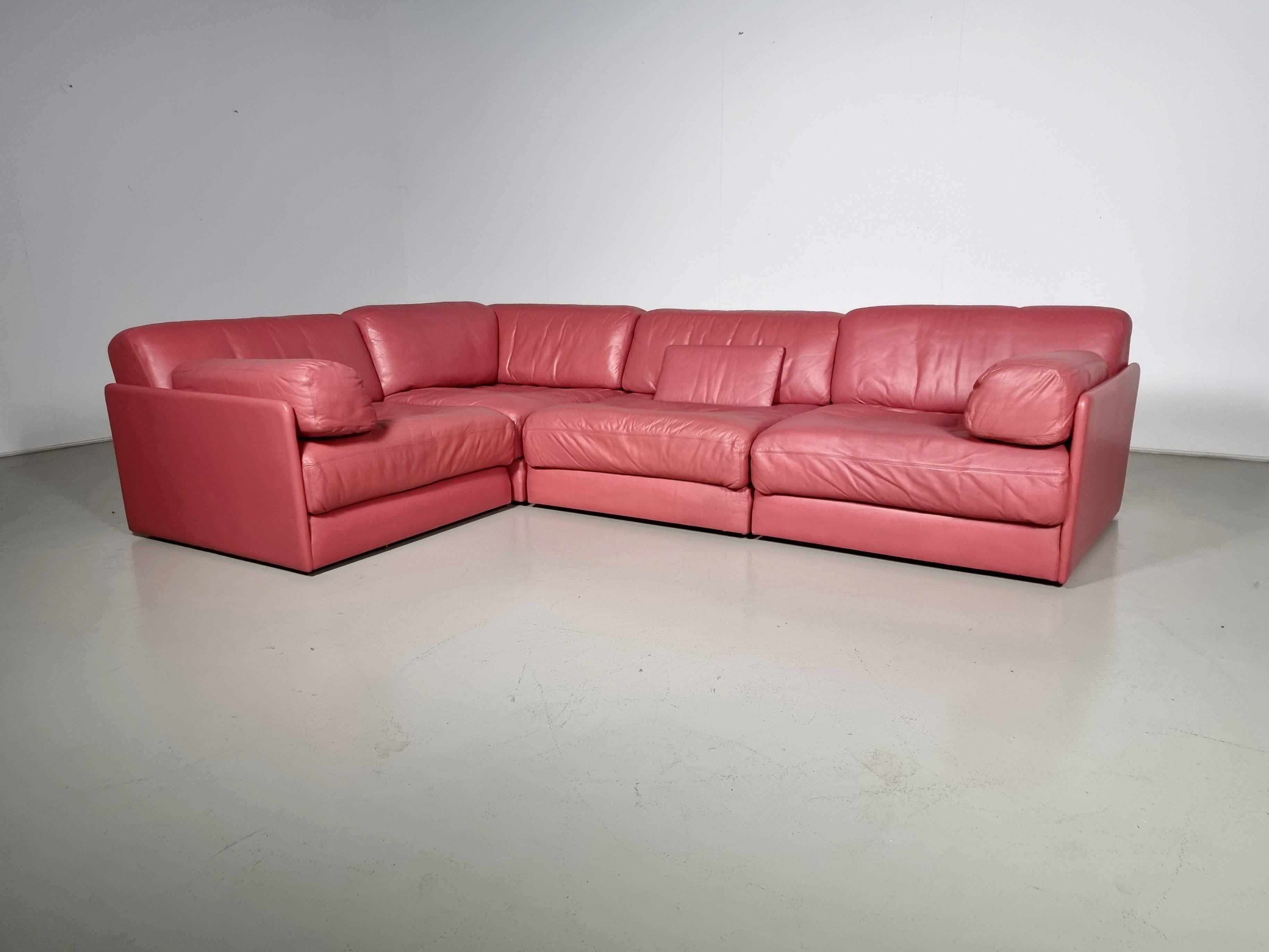 Late 20th Century De Sede Ds-76 4-Seater Sectional Sofa, 1970s