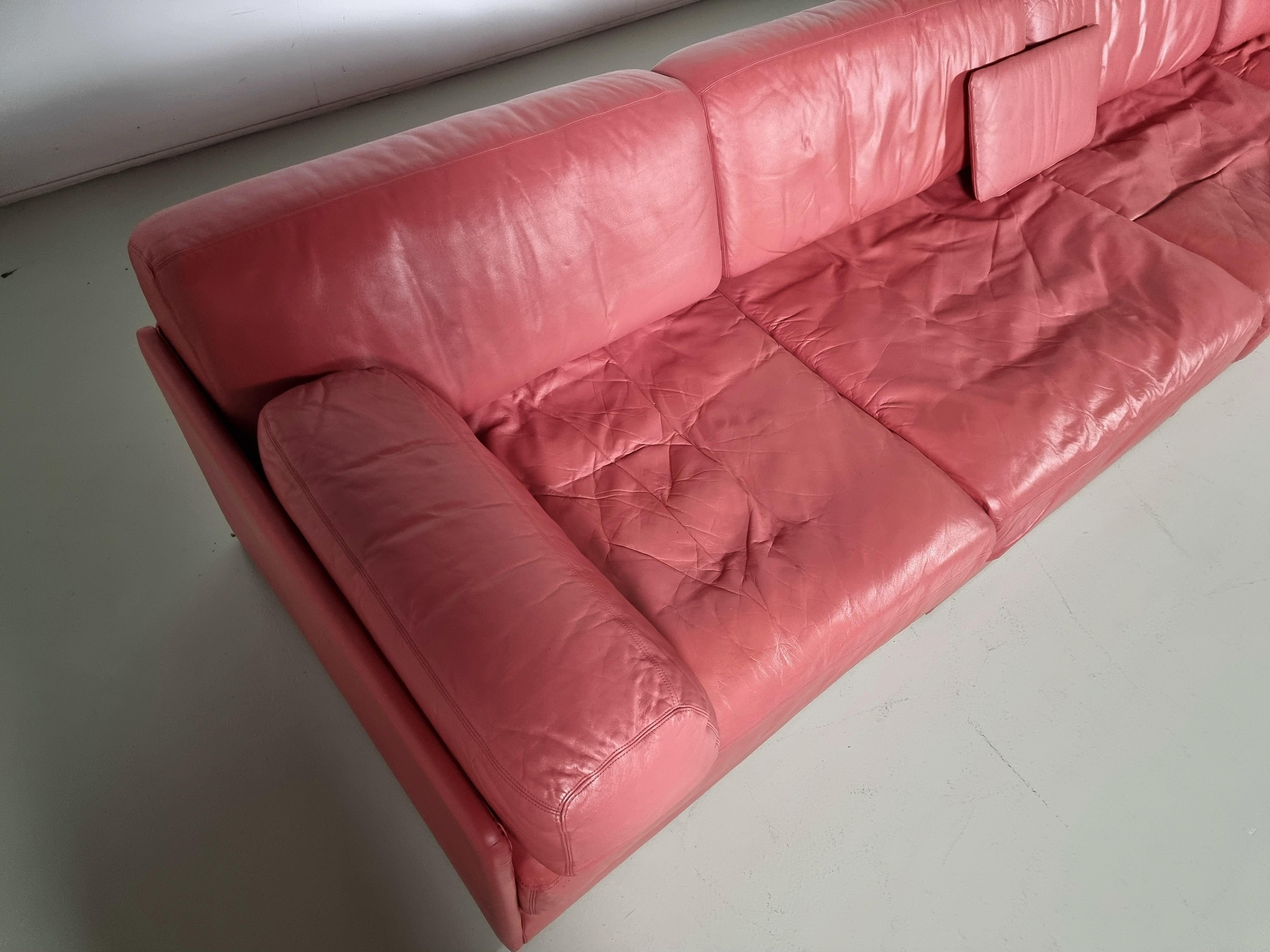 De Sede Ds-76 4-Seater Sectional Sofa, 1970s 1