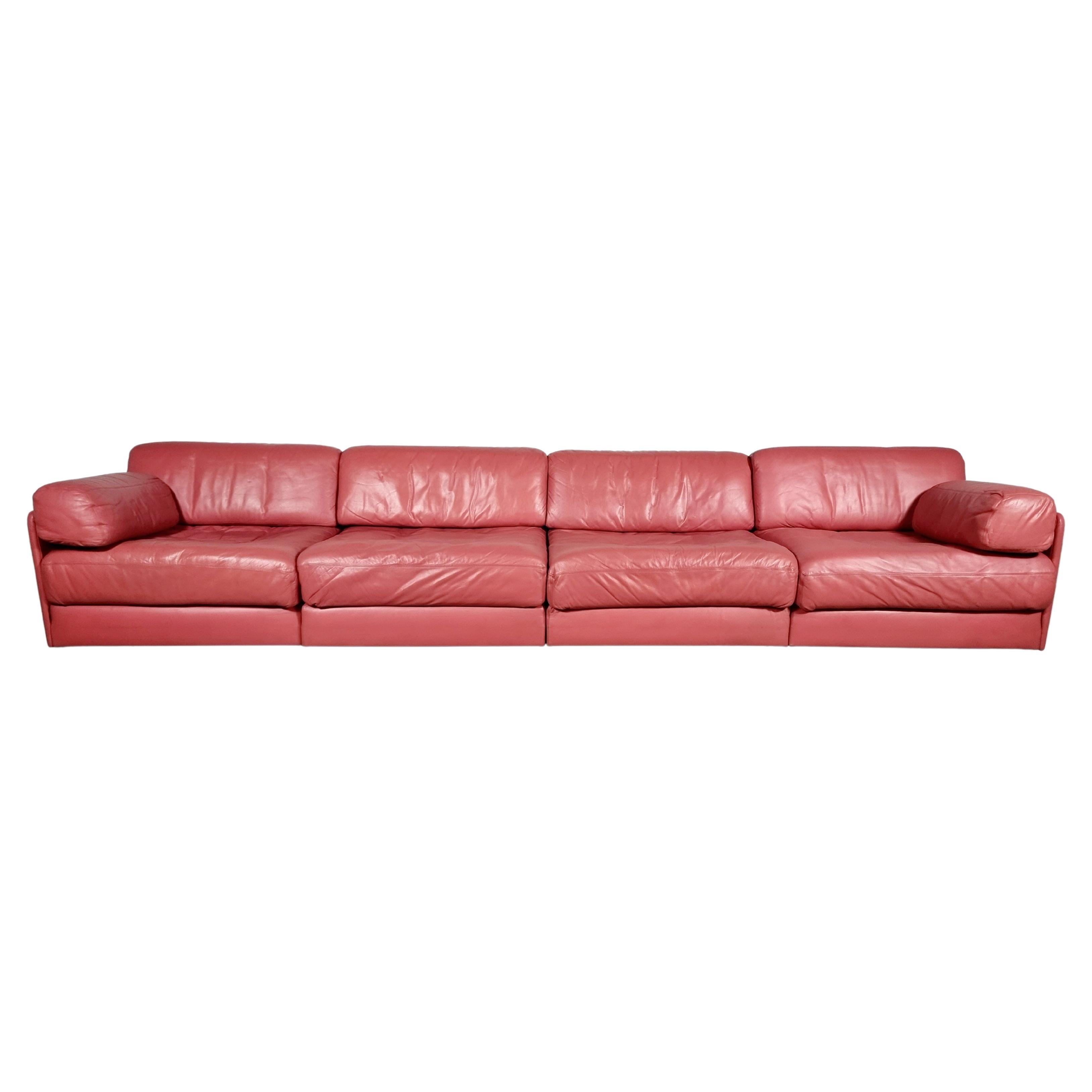 De Sede Ds-76 4-Seater Sectional Sofa, 1970s For Sale at 1stDibs