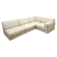 De Sede Ds 76 / 78 Canapé modulaire beige Schlaf Sofa Geste Bett