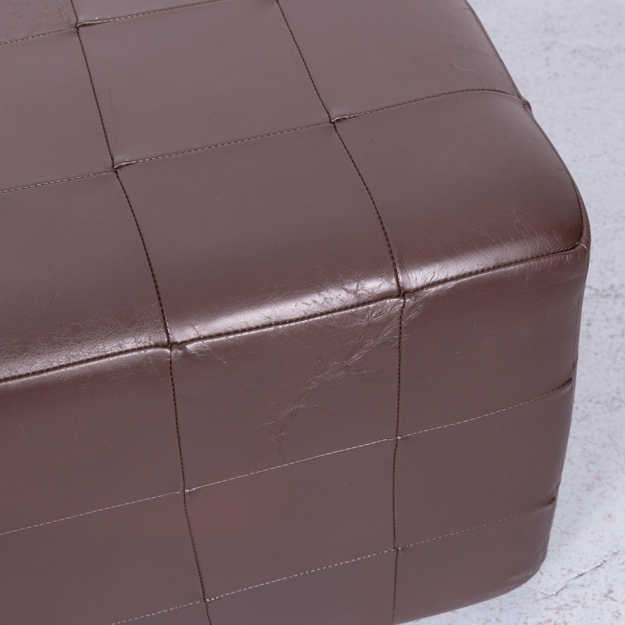 De Sede DS 76 Designer Sofa Brown Leather Corner Couch For Sale 12
