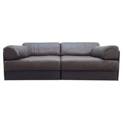 De Sede ds 76  Zweisitzer  Modulsofa Designersofa Ledersofa WK Wohnen braun