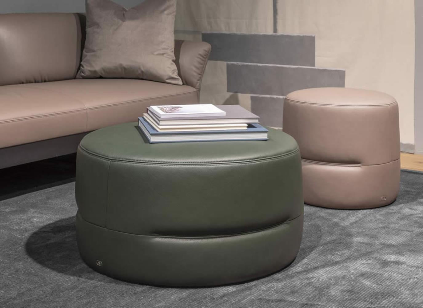 De Sede DS-760 - Pouf grande con rivestimento in giada di A. Michels In condizioni Nuovo in vendita a Brooklyn, NY
