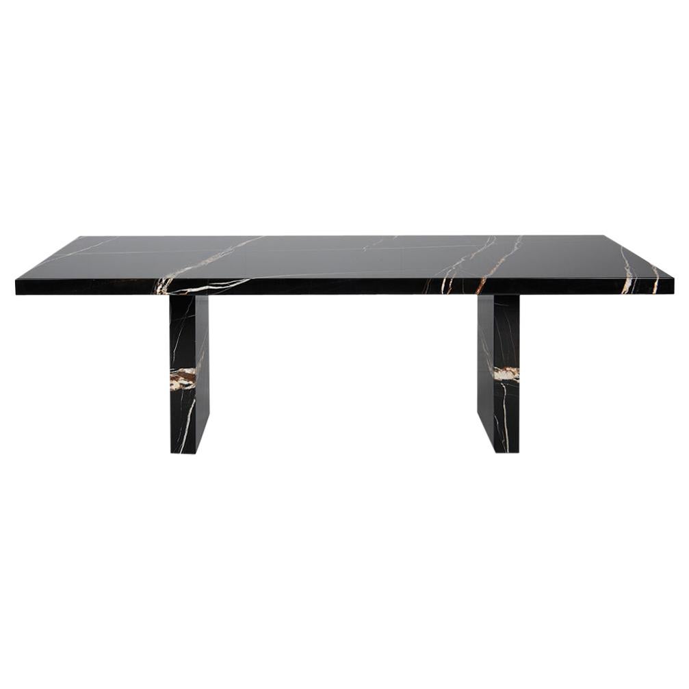 Tavolo da pranzo De Sede DS-788/94 in pietra Sahara Noir di Ulrich Kössl & De Sede