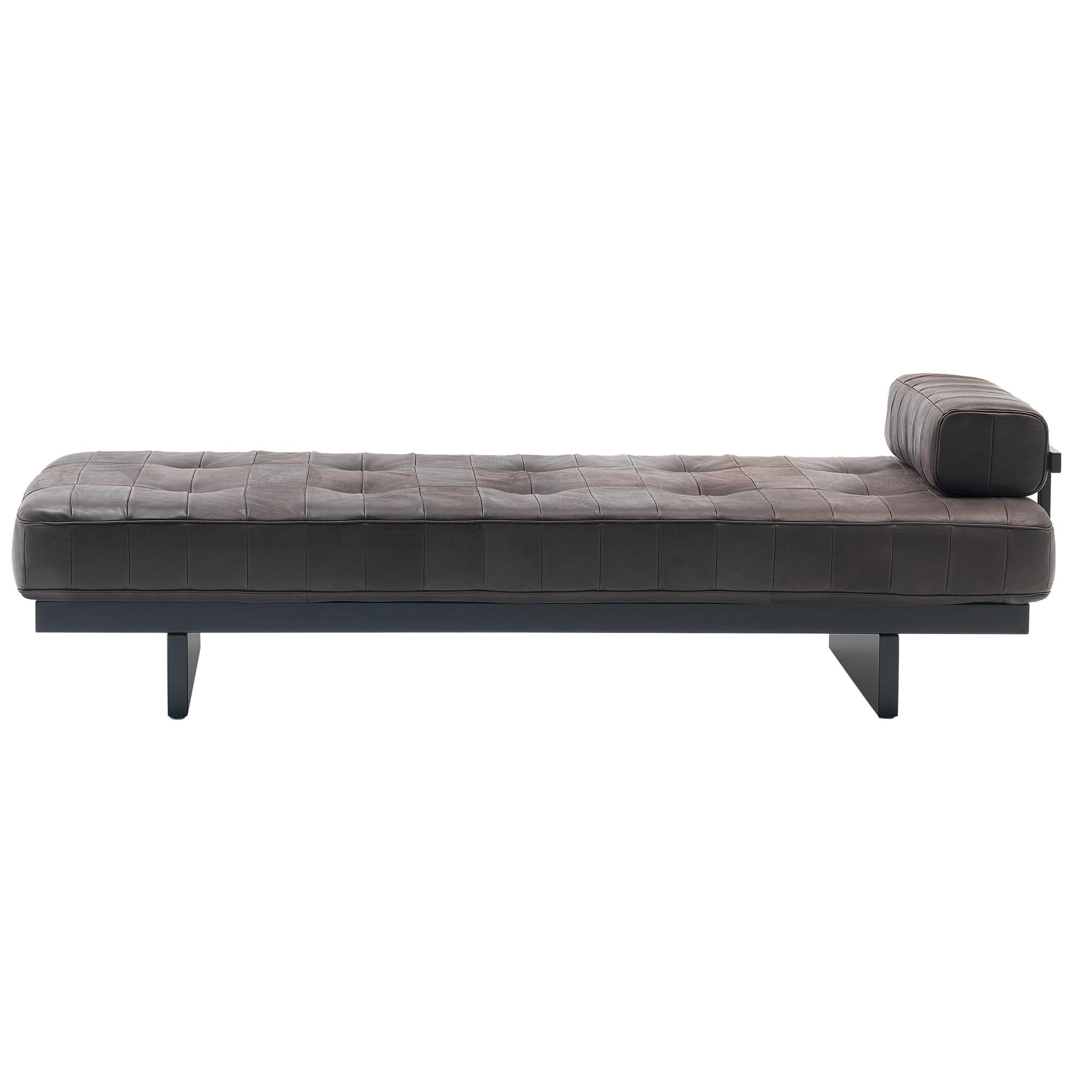 De Sede DS 80 Daybed in Black Upholstery by De Sede Design Team