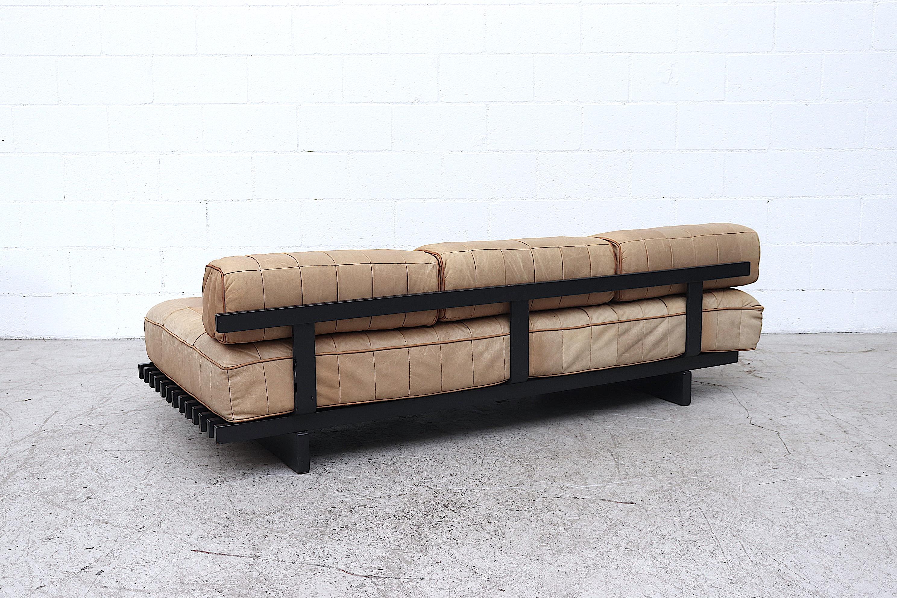 De Sede DS-80 Leather Patchwork Day Bed (Lackiert)