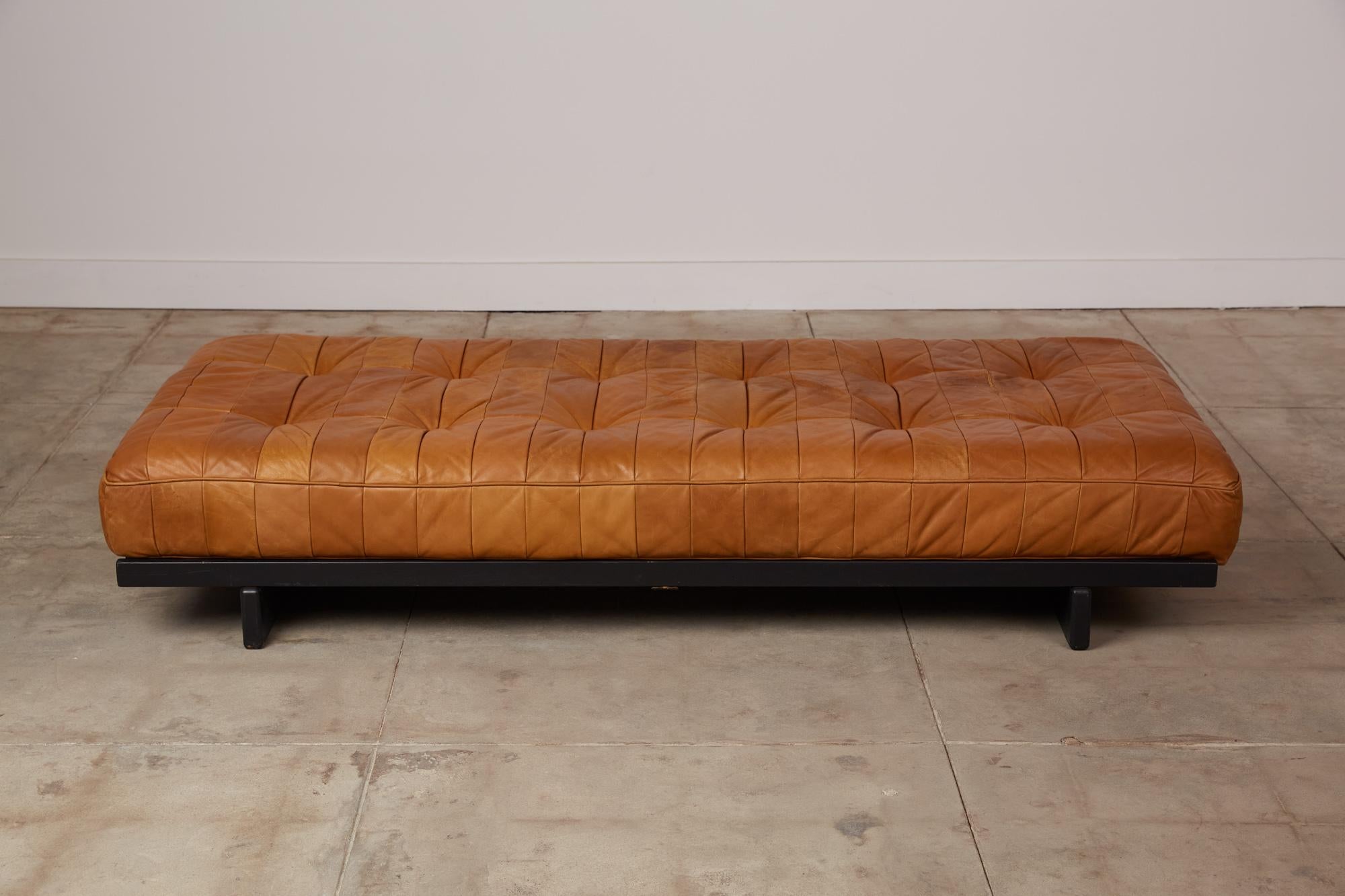Swiss De Sede DS 80 Patchwork Leather Daybed