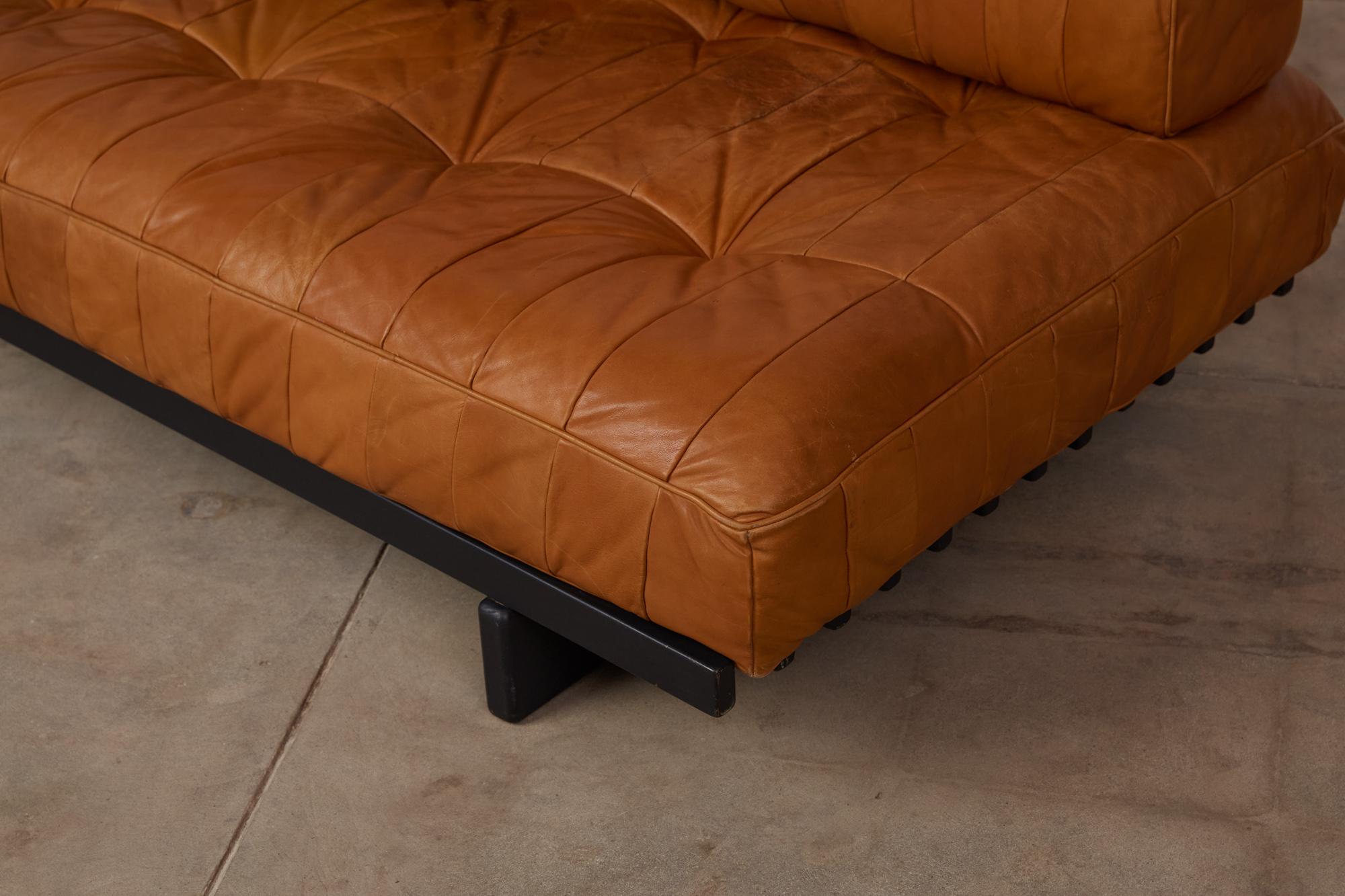 Mid-20th Century De Sede DS 80 Patchwork Leather Daybed